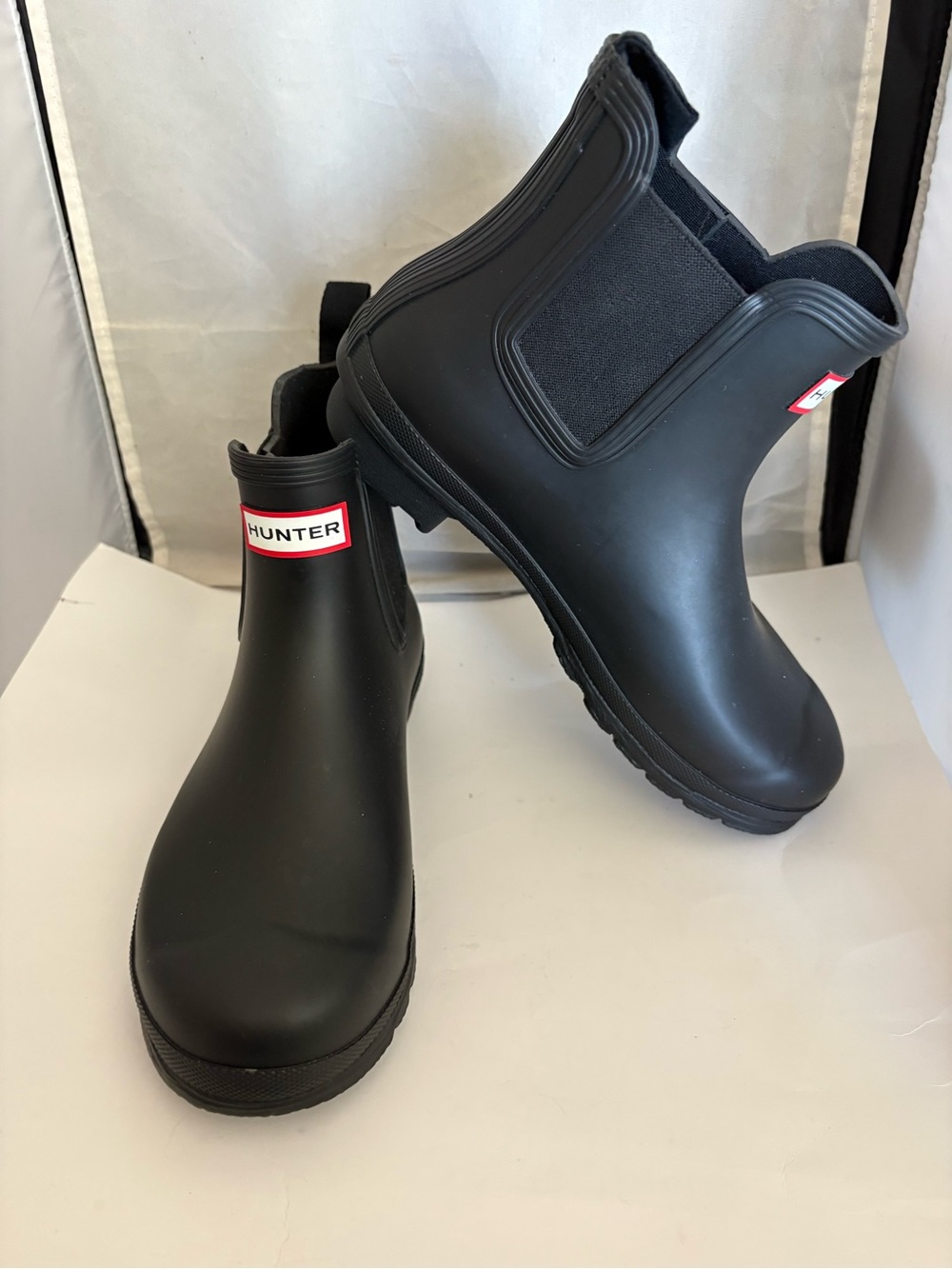 Hunter Chelsea style waterproof ankle rain boot 9 - Picture 8 of 8